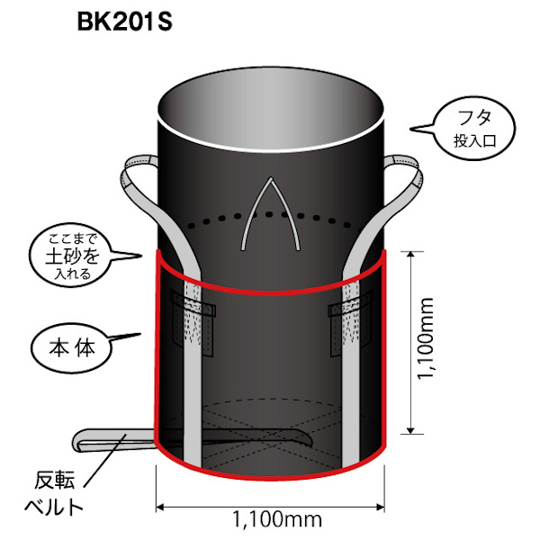 コンテナバックＢＫ２０１Ｓ(10入)